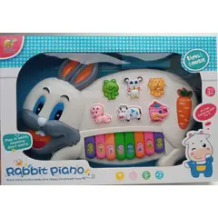 GENERICO - Piano musical de estimulación - conejo