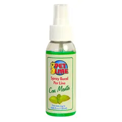 GENERICO - Spray Bucal Con Menta Para Mascotas 120 ml - PETLINE