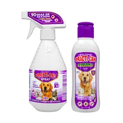 GENERICO - Pack Shampoo 270 ml + Spray De Fipronil 400 ml - PRACTI-CAN