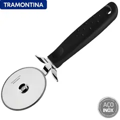 TRAMONTINA - Cortador De Pizza Mango Negro -