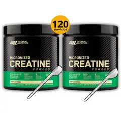 OPTIMUN NUTRITION - CREATINAS ON DE 300gr 2und CUCHARA MEDIDORA MONOHIDRATADA MICRONIZADA