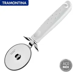 TRAMONTINA - Cortador De Pizza Mango Blanco -