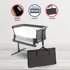 BABY KITS - Cuna Colecho para Bebé «MY SIDE» Gray