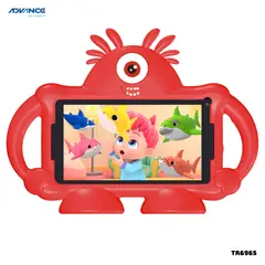 ADVANCE - TABLET PARA NIÑOS PRIME WIFI 7 PULGADAS 2GB RAM 32GB ROM - TR6965 + CASE ALIEN ROJO