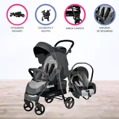 CUZKA - Coche CARESTINO «CITY TRAVEL» Gray