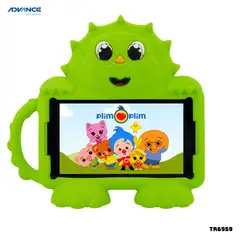 ADVANCE - TABLET PARA NIÑOS PRIME WIFI 7 PULGADAS 2GB RAM 32GB ROM - TR6959 + CASE DINO VERDE