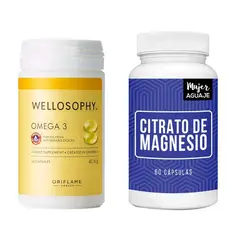 MUJER AGUAJE - Omega 3 + Citrato de Magnesio Cápsulas