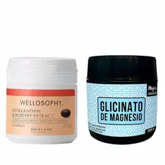 MUJER AGUAJE - Astaxantina Cápsulas + Glicinato 200 g