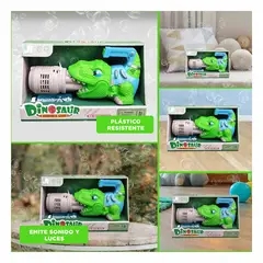 GENERICO - Pack6 Lanzador de Burbujas para Niños Y+Regalo Stickers