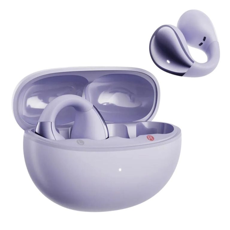 Audifonos Inalámbricos Crossky C30 Con Clip - Lila
