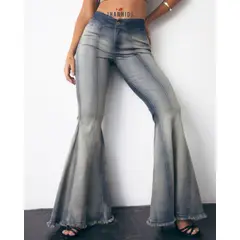 JHAN HIDS - Pantalon Flare Denim Yanis