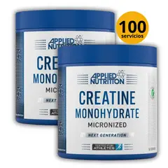 APPLIED NUTRITION - CREATINAS DE 250gr 2und - MONOHIDRATADA MICRONIZADA