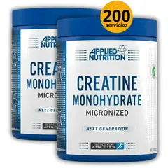 APPLIED NUTRITION - CREATINAS DE 500gr 2und - MONOHIDRATADA MICRONIZADA