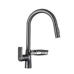 GENERICO - Mezcladora de Cocina en Acero Inoxidable con Acabado Plomo