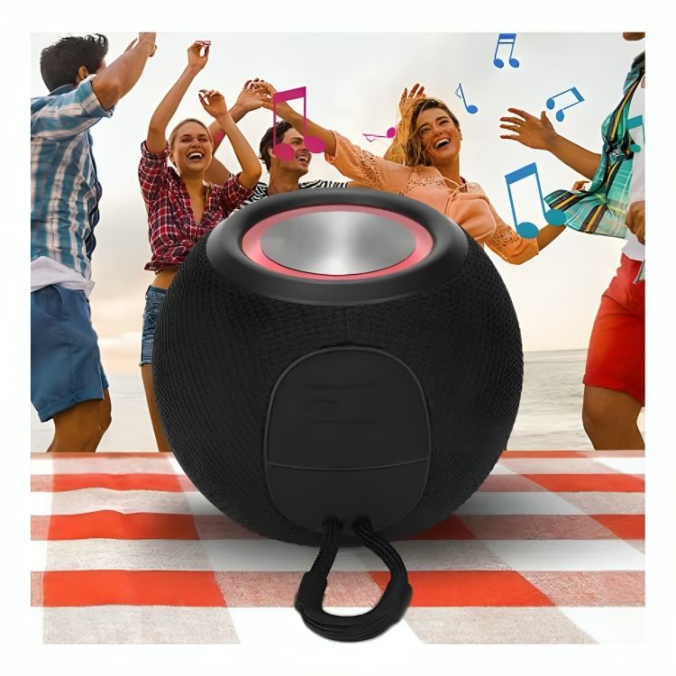 Parlante con Bluetooth Tipo Amazon Alexa Altavoz Inalámbrico Portátil