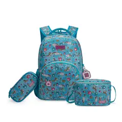 DOCET - TRIPACK PORTA LAPTOP MOCH+LONCH+CARTU ILUZIE