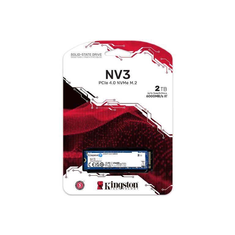 Disco Sólido NV3 2TB M.2 PCIe 4.0 NVMe