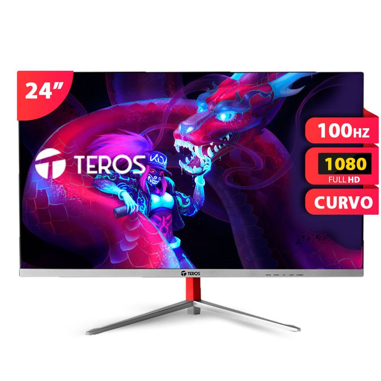 Monitor Curvo Teros TE-2402S 238″ VA Full HD 100Hz
