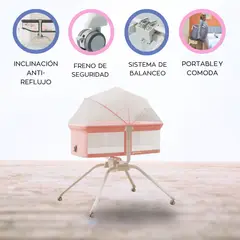 POWER KIDS - Cuna «BABYSIESTA» Pink