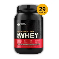 OPTIMUN NUTRITION - GOLD STANDARD WHEY 2LB CHOCOLATE - PROTEÍNA WHEY