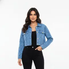 COTTON'S JEANS - CASACA CROP PARA MUJER MARIANA