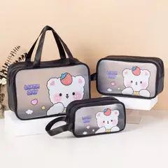 GENERICO - Neceser 3 Piezas Kawaii