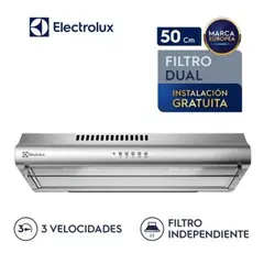 ELECTROLUX - CAMPANA DE VIDRIO 20 EJSE202TBJS -
