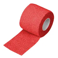 GENERICO - VENDA ADHESIVA COBAN COLOR ROJO 5 CM