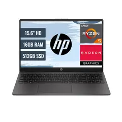 HP - Laptop 255 G10 RYZEN 5 7520U Pantalla 15.6, RAM 16GB, SSD 512GB M.2