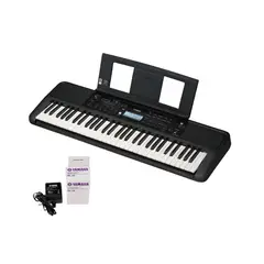 Yamaha - Teclado PSR-E383 con Adaptador original