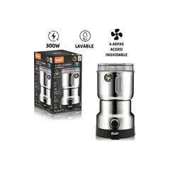 RAFF - Molinillo Eléctrico Premium 300 Watts de 4 Aspas