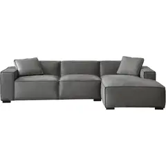 GENERICO - SECCIONAL LUHAN COLOR PLOMO