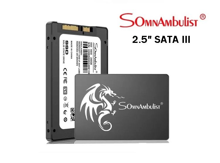 Disco Duro Somnambulist 2,5 Sata III 120gb Pc/laptop