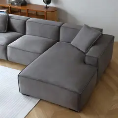 GENERICO - SALA SECCIONAL LUHANE COLOR PLOMO