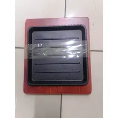 GENERICO - Plancha de hierro fundido con madera