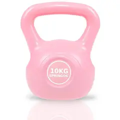 GENERICO - Pesa Rusa Kettlebell 10Kg Fitness Entrenamiento Fucsia