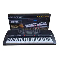 CALIFORNIA - Teclado Órgano Gm700 Usb Midi Sd