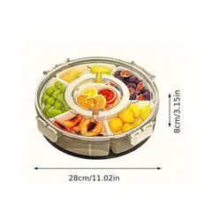 GENERICO - Organizador cocina con divisiones removible sello hermetico con asa