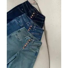 JHAN HIDS - Pantalón Balloon Denim Galatea