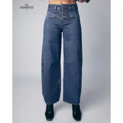JHAN HIDS - Pantalón Balloon Denim Galatea