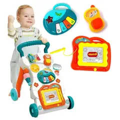 IDEAL - Andador Benic Baby Walker Piano Y Pizarra Magnética