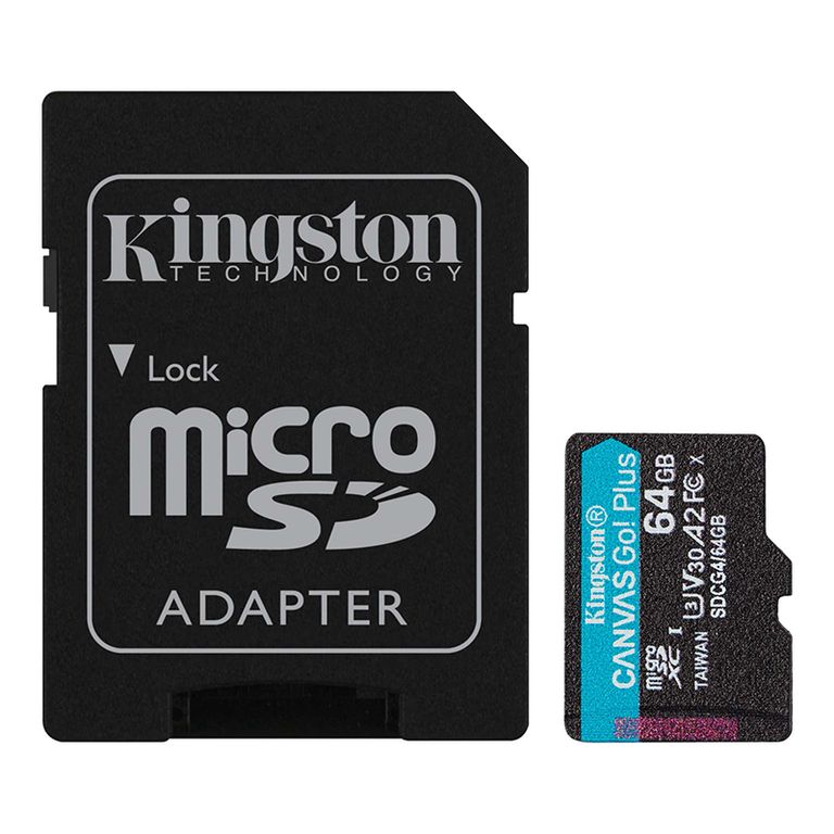 Memoria Flash microSD Canvas Go Plus 64GB