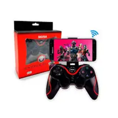 SEISA - MANDO GAMER SJ-A1006B BLUETOOTH CON SOPORTE ANDROID