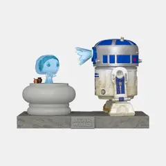 FUNKO - POP DELUXE STAR WARS R2-D2 AND PRINCESS LEIA HOLOGRAM