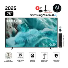 SAMSUNG - Televisor 75 QLED Q7F Vision Ai Smart Tv 2025