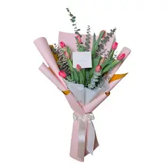 D'AMOUR - Ramo de 10 tulipanes