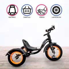 DOUX BEBE - Triciclo Chavo CURVA BLACK