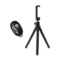 WEIFENG - Tripode MT-86D con Adaptador celular a Trípode Portátil + Disparador