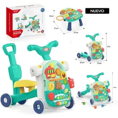 IDEAL - CAMINADOR PARA BEBE 4 EN 1 CON CENTRO DE ACTIVIDADES VR