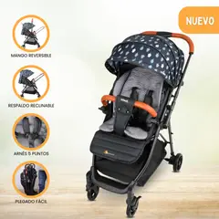 INFANTI - Coche Cuna de Paseo para Bebés «FOREST» Blue